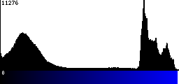 Blue Histogram