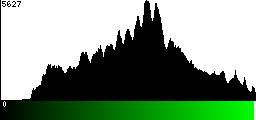 Green Histogram