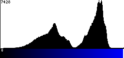 Blue Histogram