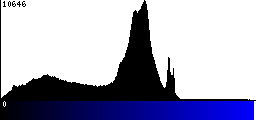 Blue Histogram