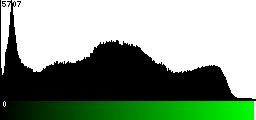 Green Histogram