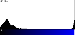 Blue Histogram