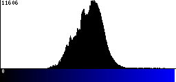 Blue Histogram