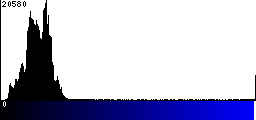 Blue Histogram