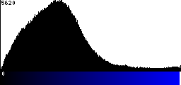Blue Histogram