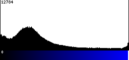 Blue Histogram