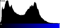 Blue Histogram