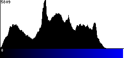 Blue Histogram