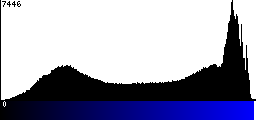Blue Histogram