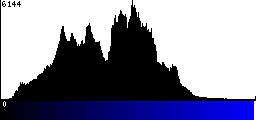 Blue Histogram