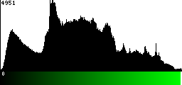 Green Histogram