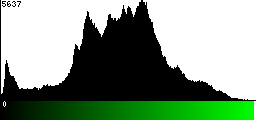 Green Histogram
