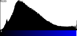 Blue Histogram