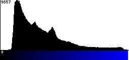Blue Histogram