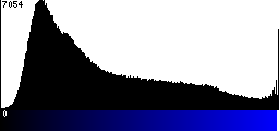 Blue Histogram