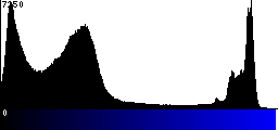 Blue Histogram
