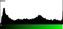 Green Histogram