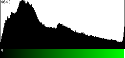 Green Histogram