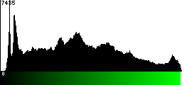 Green Histogram