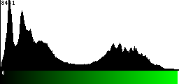 Green Histogram
