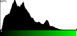 Green Histogram