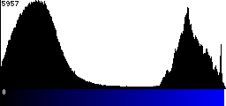 Blue Histogram