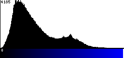 Blue Histogram