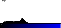 Blue Histogram