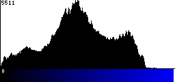 Blue Histogram
