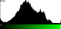 Green Histogram