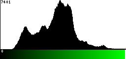 Green Histogram