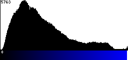 Blue Histogram
