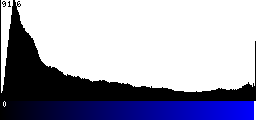 Blue Histogram
