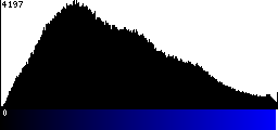 Blue Histogram