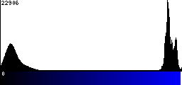 Blue Histogram