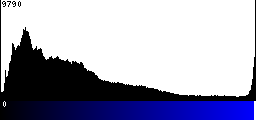 Blue Histogram