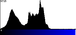 Blue Histogram