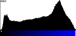 Blue Histogram