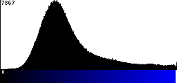 Blue Histogram