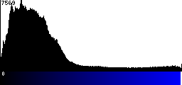 Blue Histogram