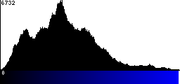 Blue Histogram