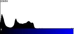 Blue Histogram