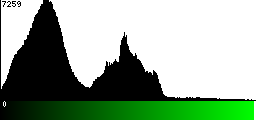 Green Histogram