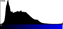 Blue Histogram