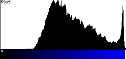 Blue Histogram