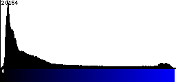 Blue Histogram