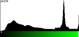 Green Histogram