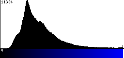 Blue Histogram