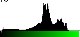 Green Histogram