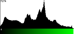 Green Histogram
